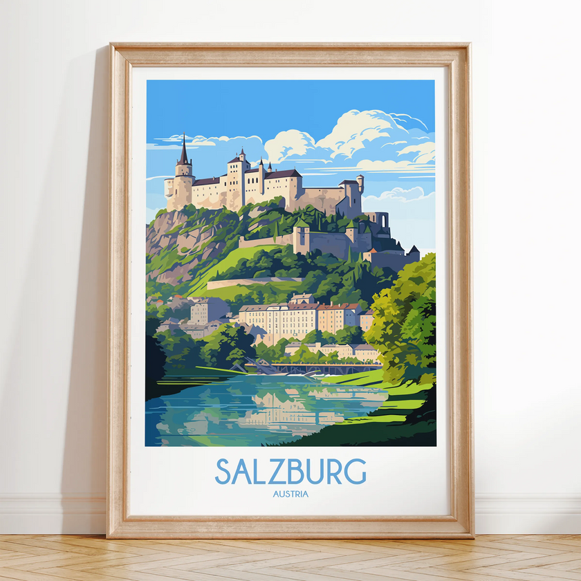 Salzburg Minimalist Wall Art