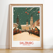 Salzburg Modern Travel Poster