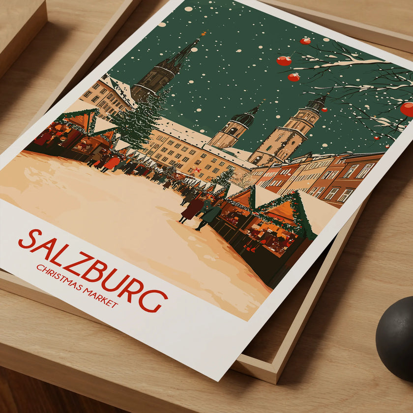 Salzburg Scenic Landscape Art