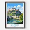 Salzburg Scenic Landscape Art