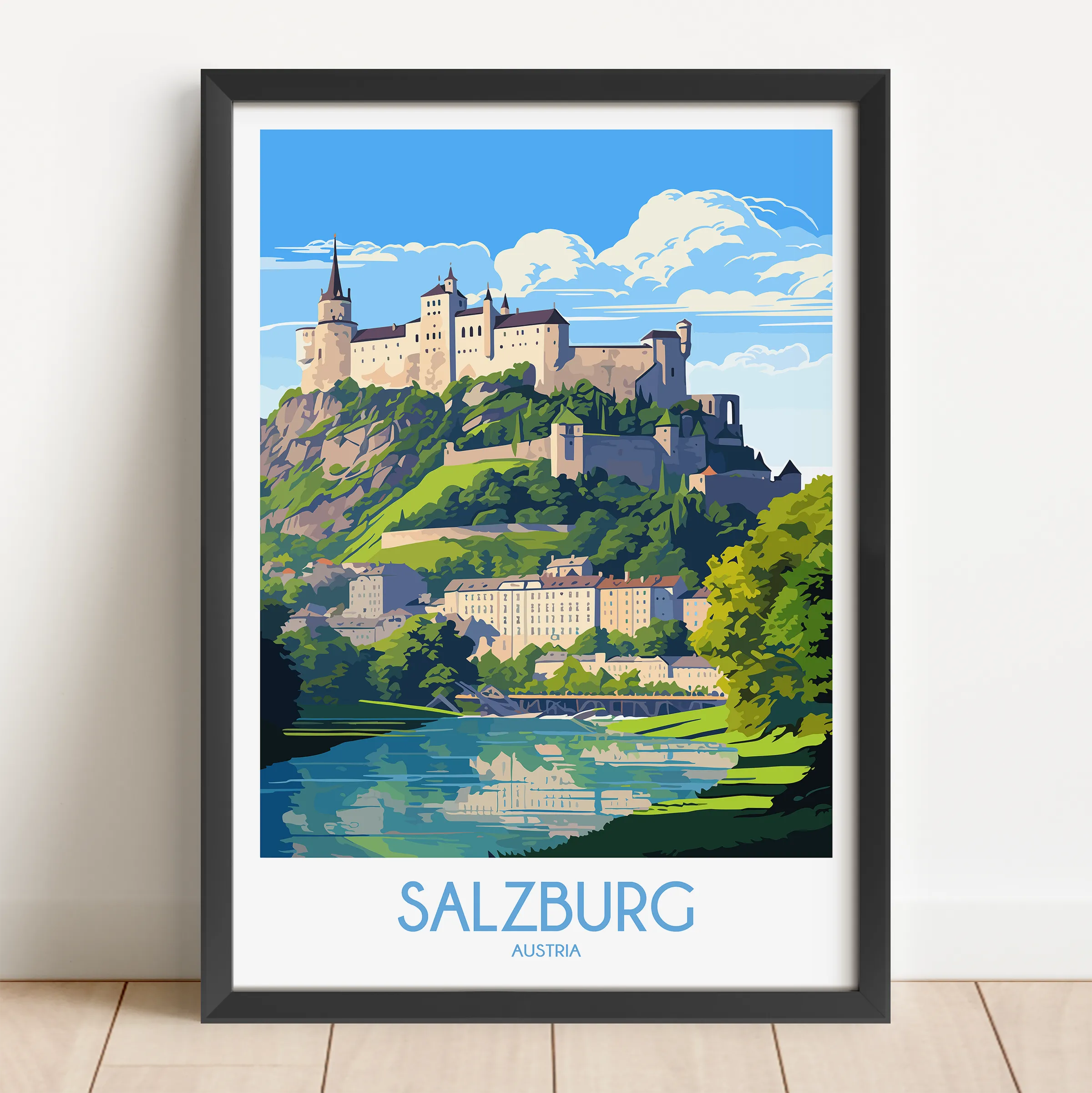 Salzburg Travel Memory Gift
