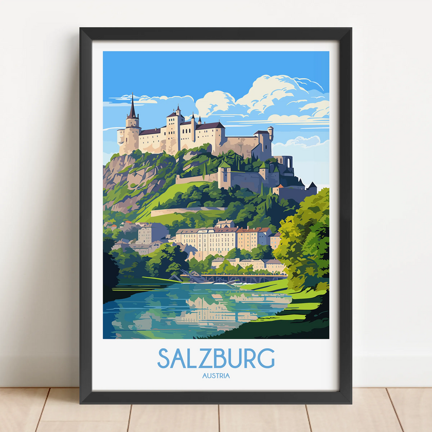 Salzburg Travel Memory Gift