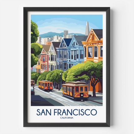 San Francisco Destination Art Gift