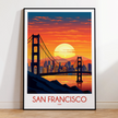 San Francisco Destination Art Gift