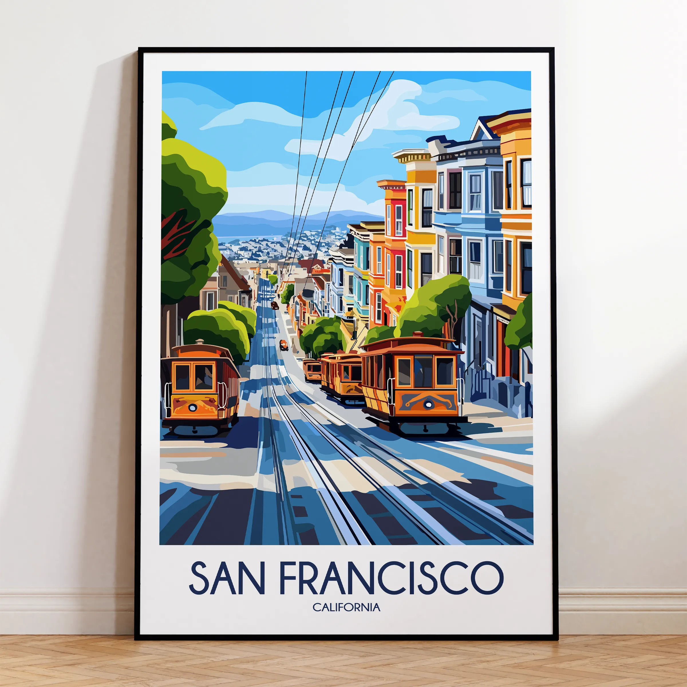 San Francisco Destination Art Gift