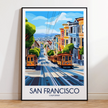 San Francisco Destination Art Gift