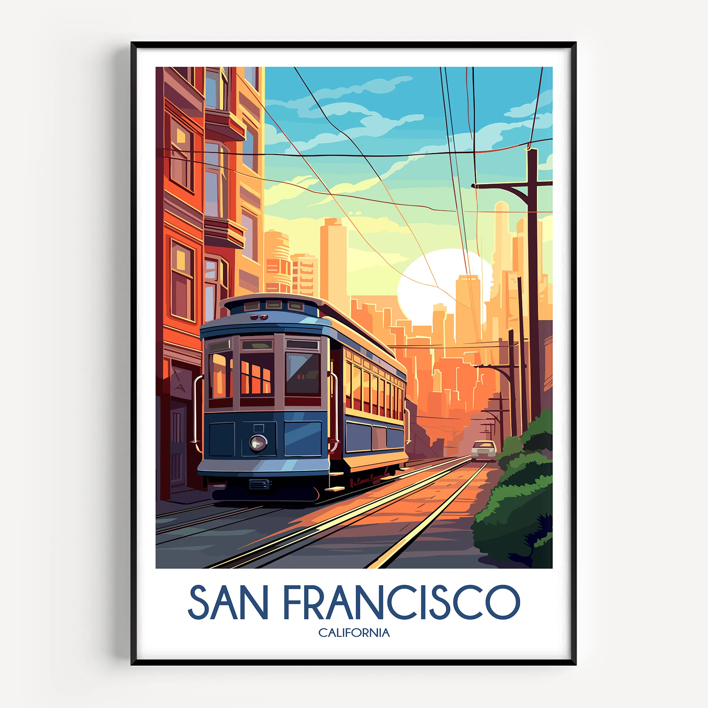 San Francisco Destination Art Gift