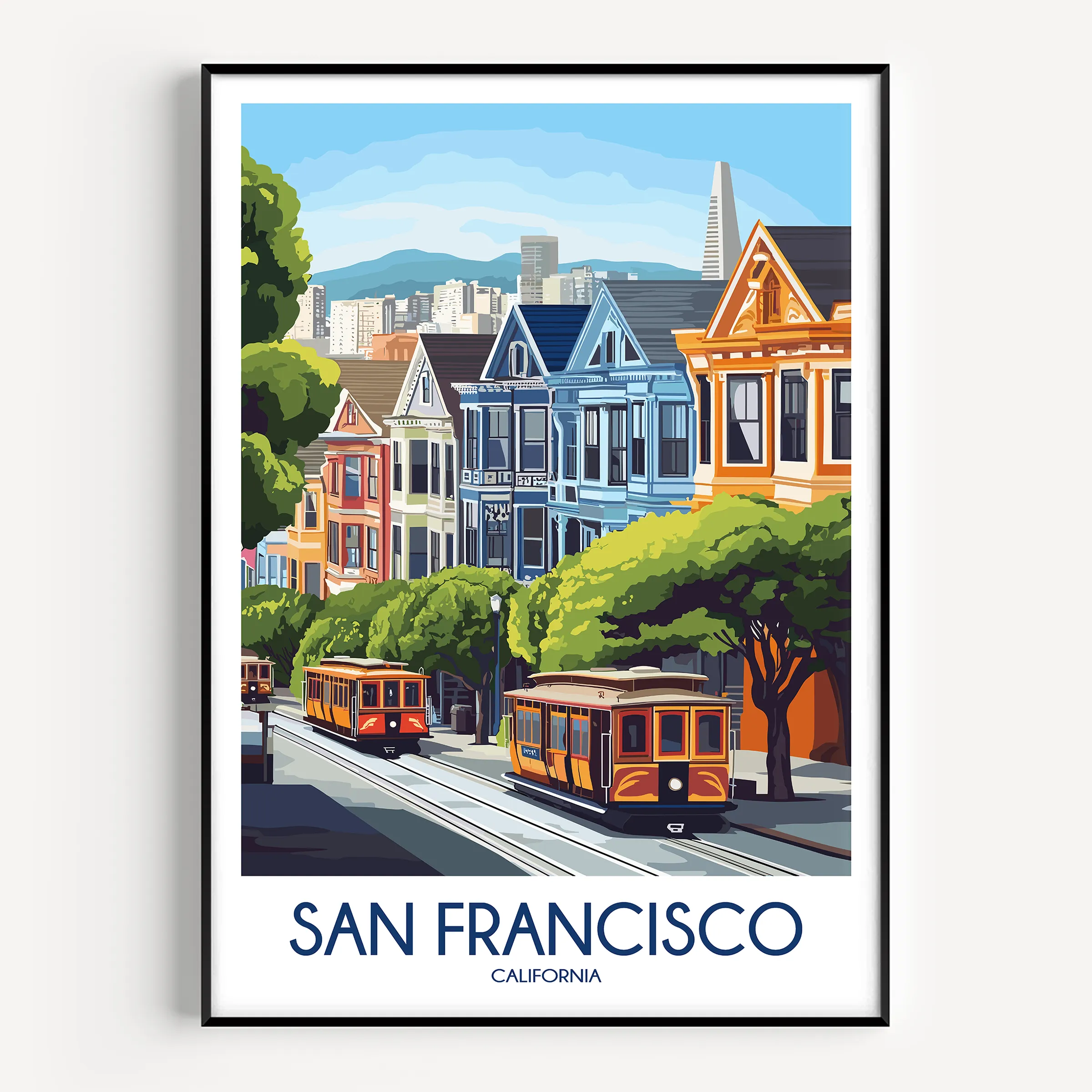 San Francisco Home Office Decor