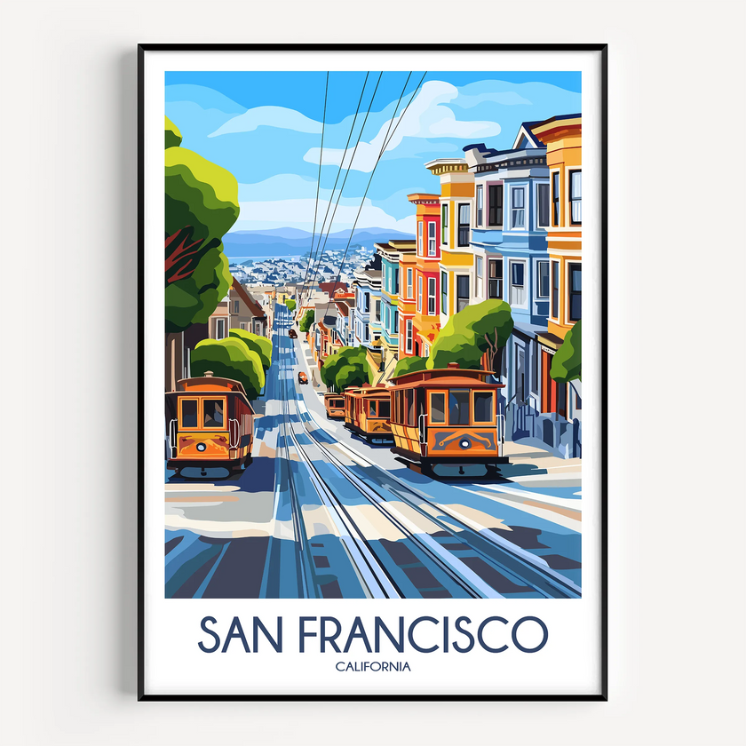 San Francisco Home Office Decor
