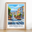 San Francisco Minimalist Wall Art