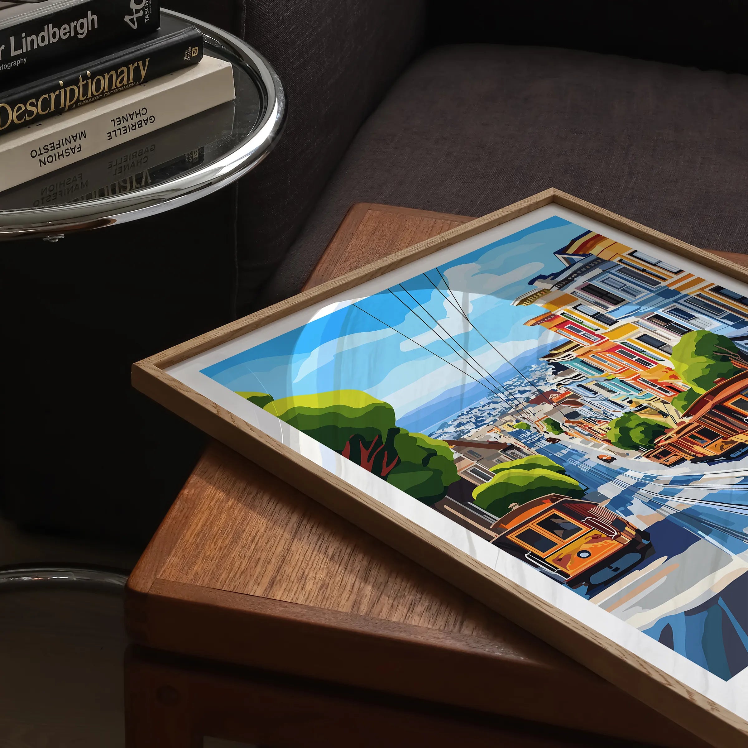 San Francisco Modern Travel Poster