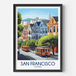 San Francisco Modern Travel Poster