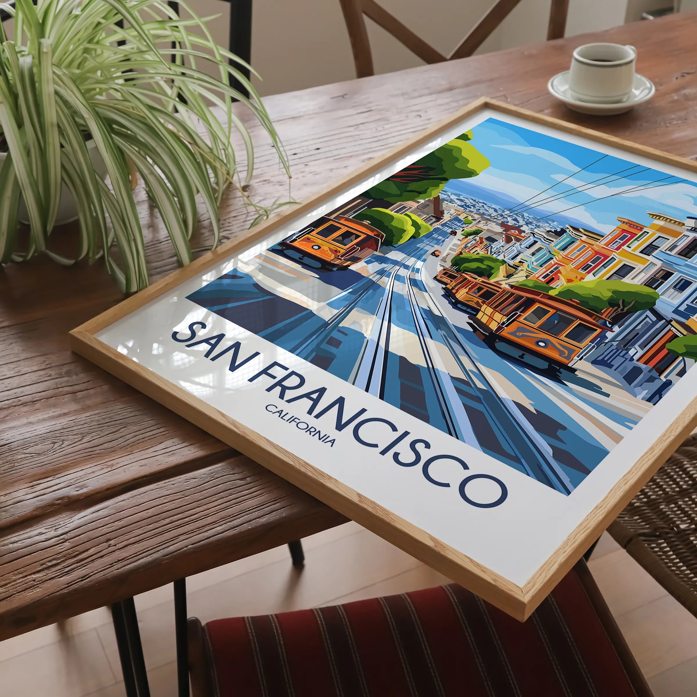 San Francisco Scenic Landscape Art