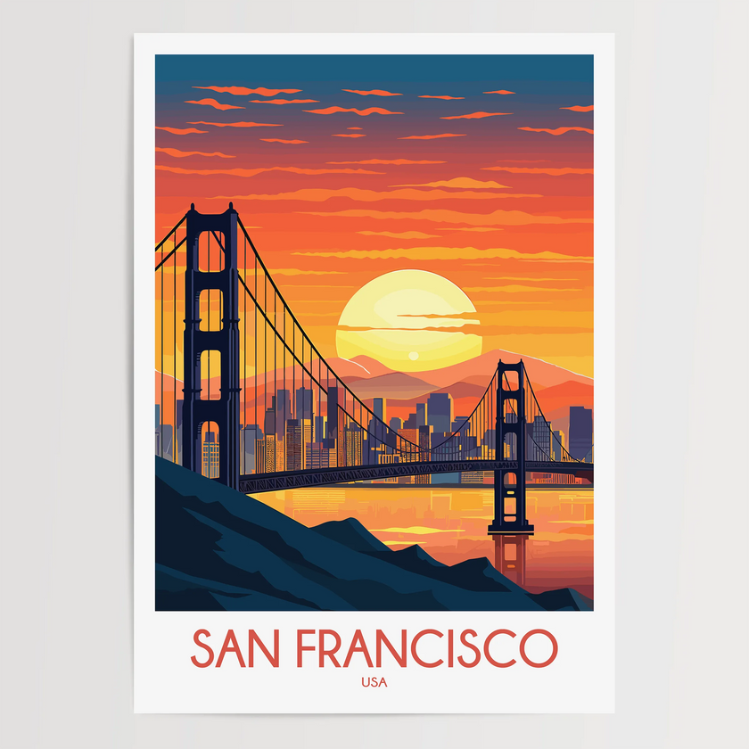 San Francisco Travel Memory Gift