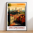 San Gimignano Gallery Quality Print
