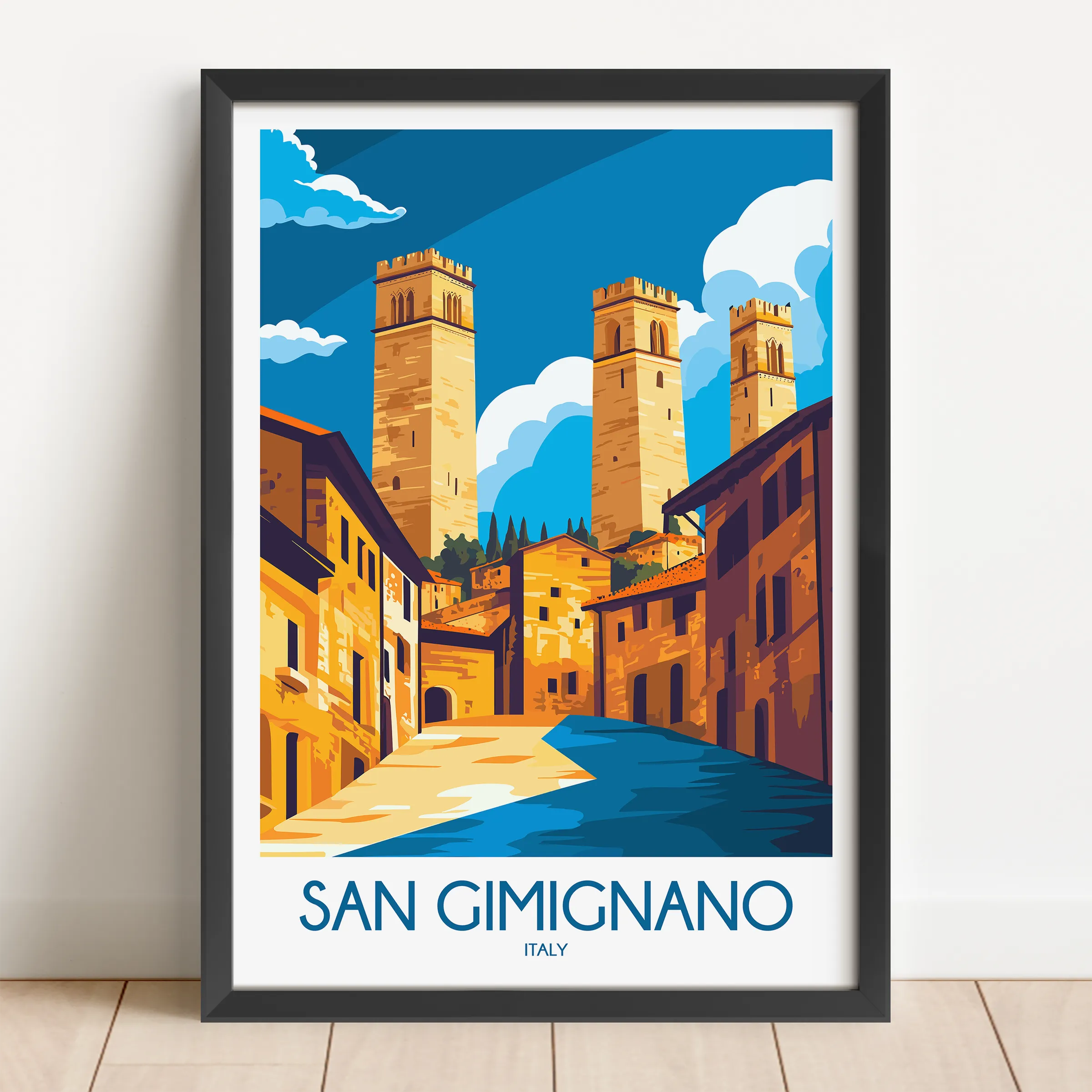 San Gimignano Home Office Decor