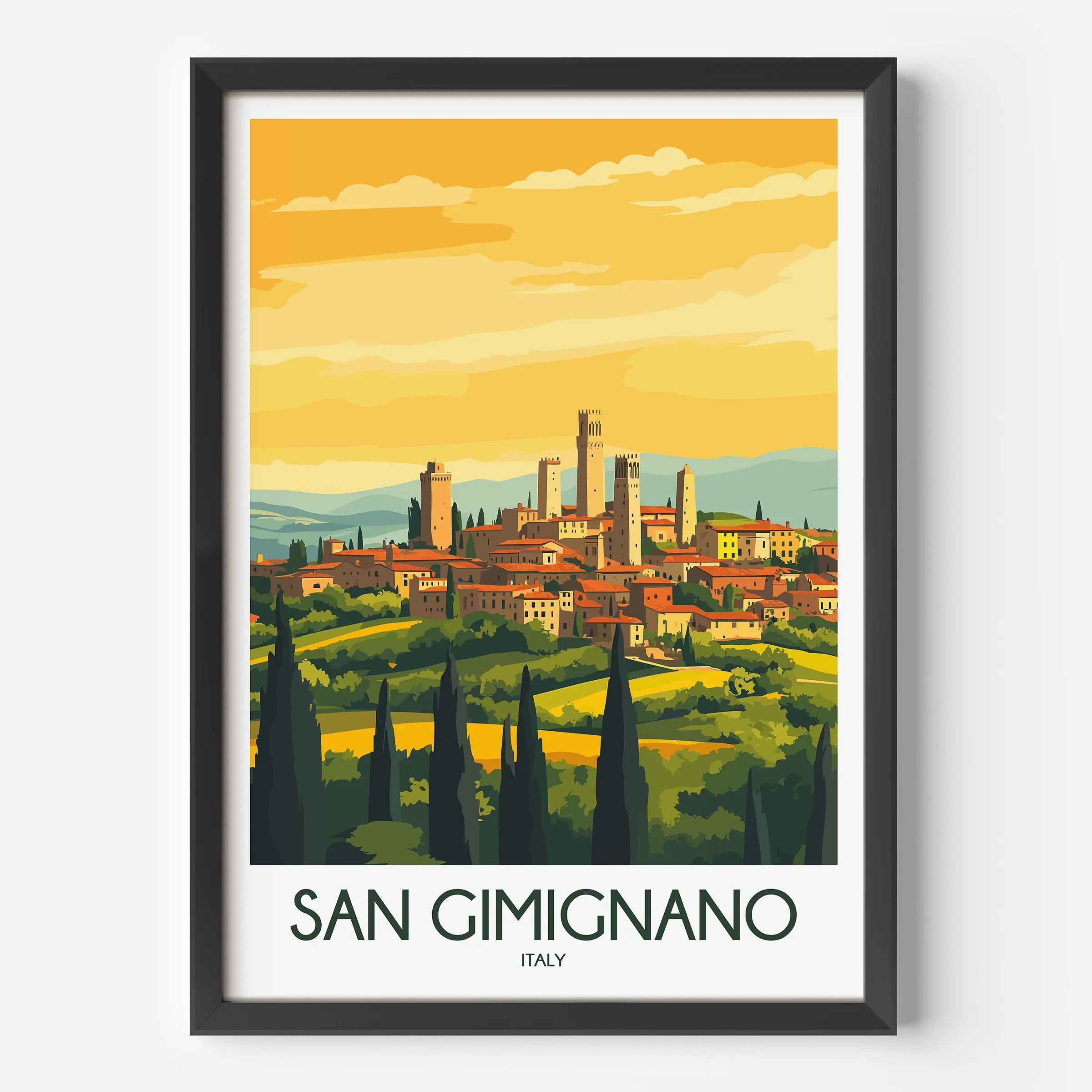 San Gimignano Home Office Decor