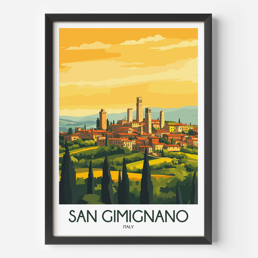 San Gimignano Home Office Decor
