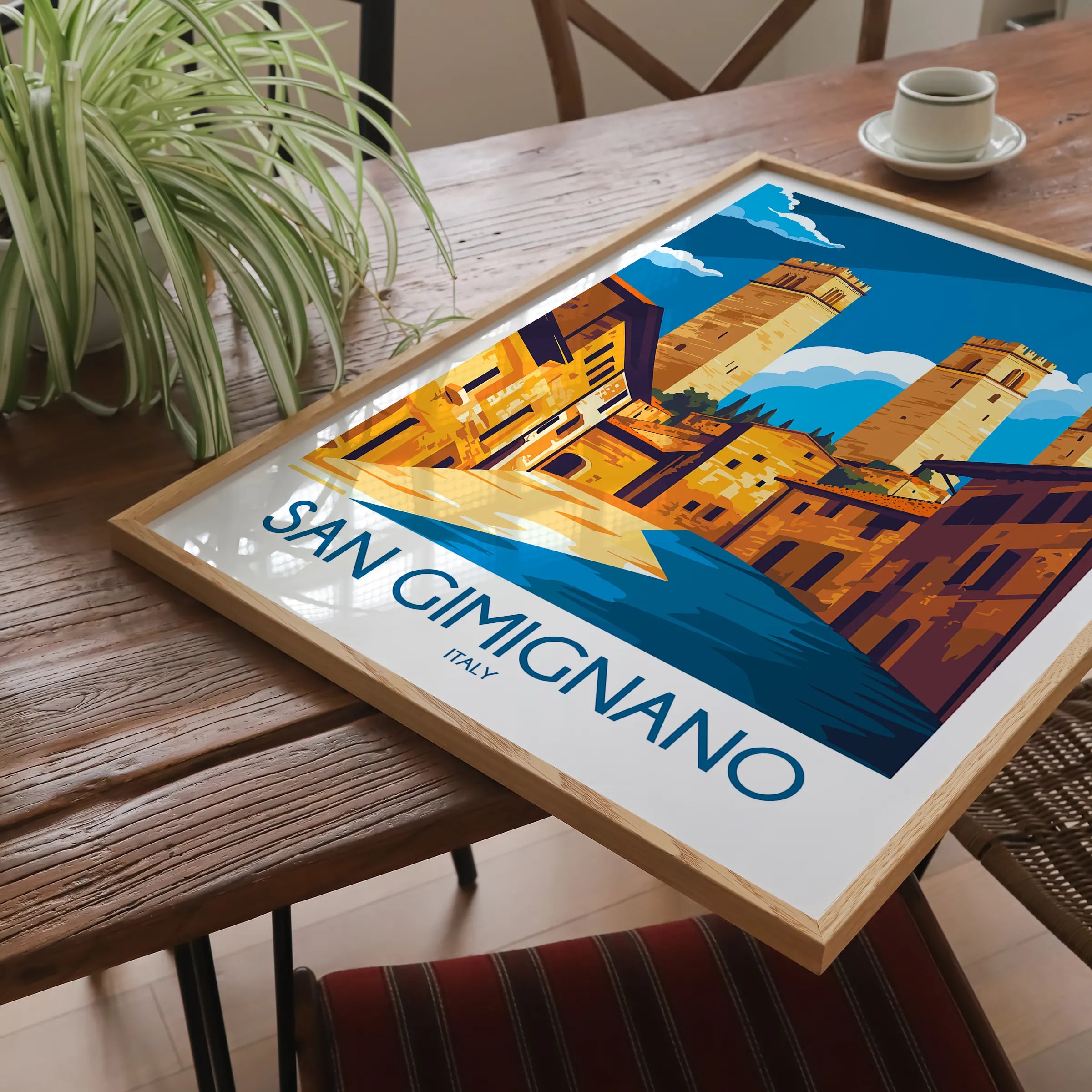 San Gimignano Travel Memory Gift