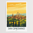 San Gimignano Travel Memory Gift