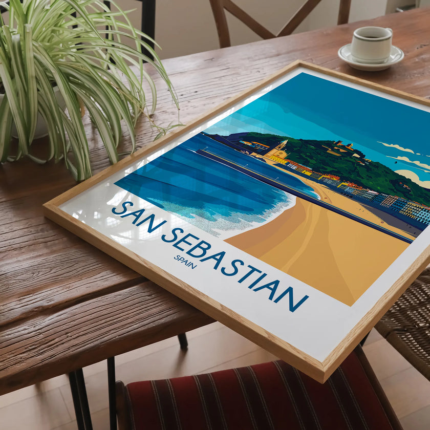San Sebastian Travel Memory Gift