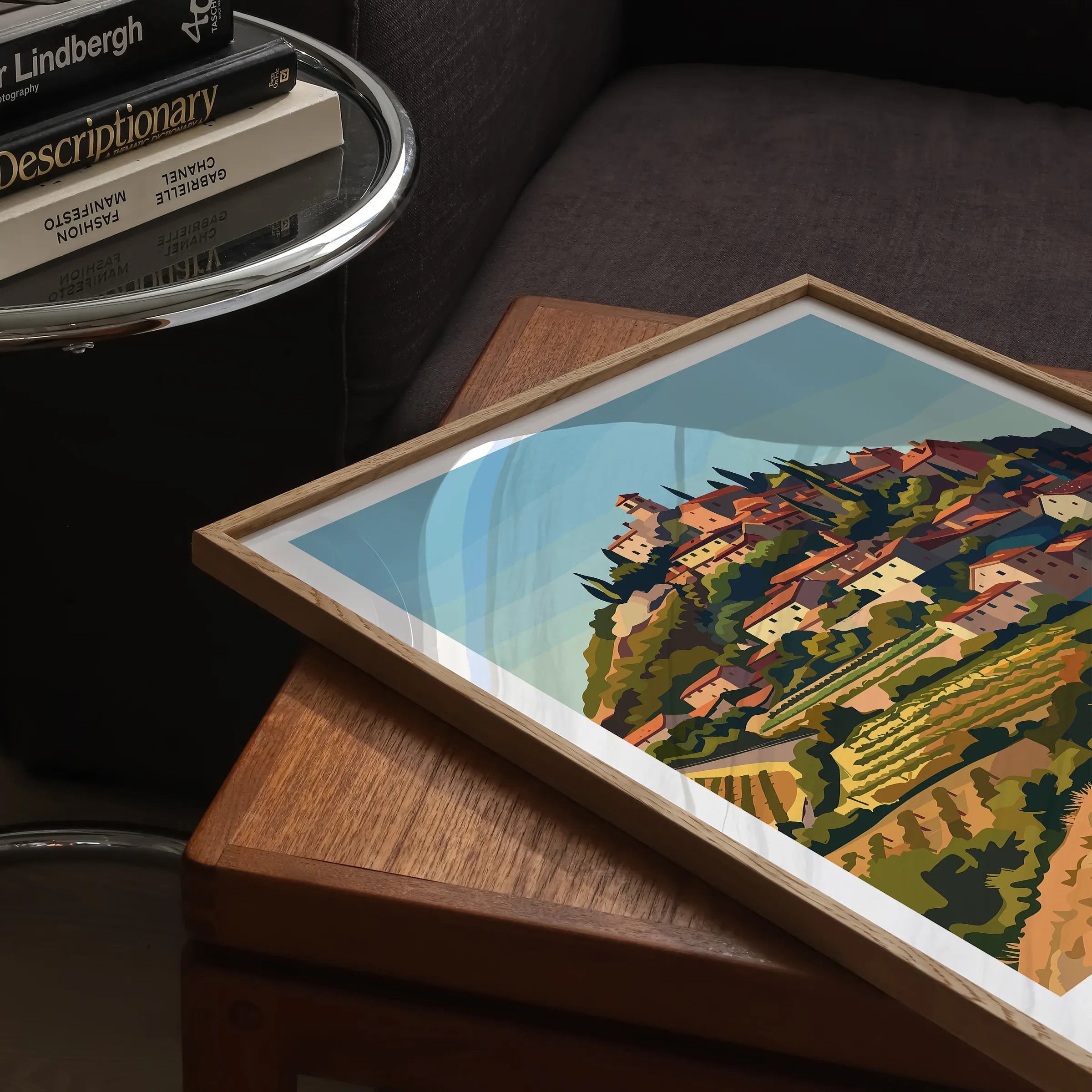 Sancerre Modern Travel Poster