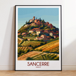 Sancerre Scenic Landscape Art