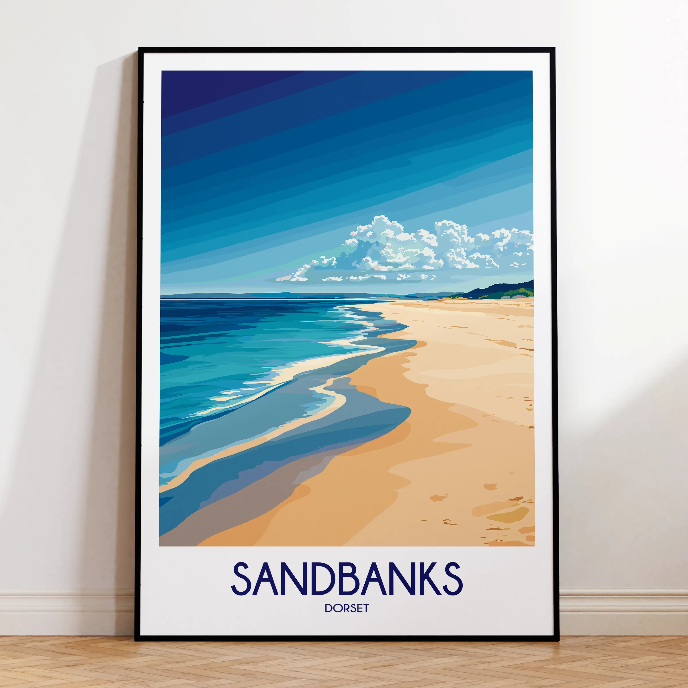 Sandbanks Scenic Landscape Art