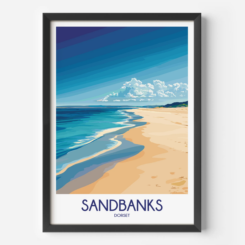Sandbanks Travel Memory Gift