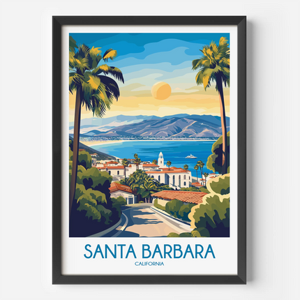 Santa Barbara Gallery Quality Print