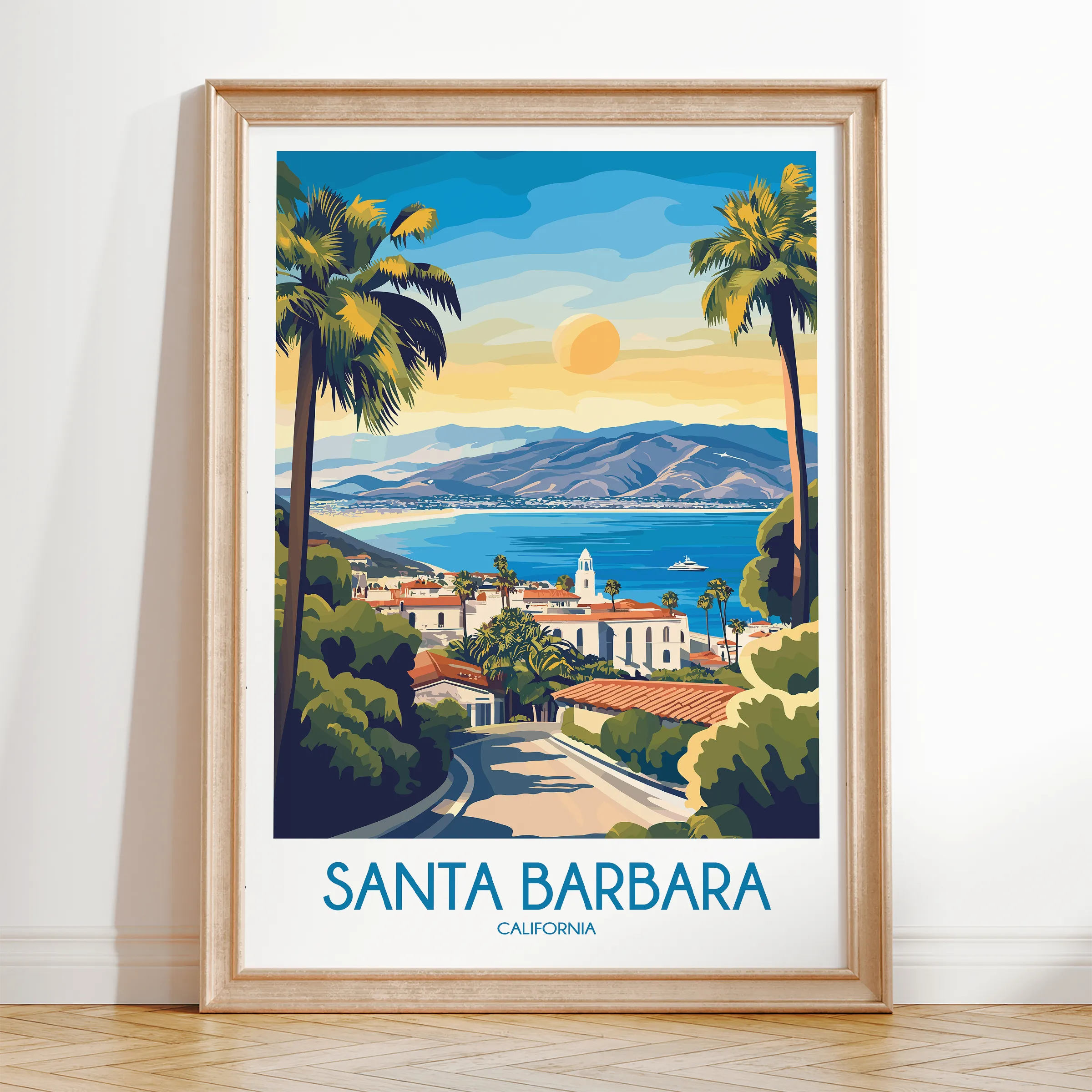 Santa Barbara Home Office Decor