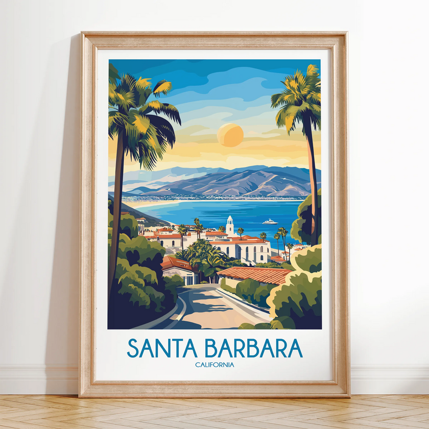 Santa Barbara Home Office Decor