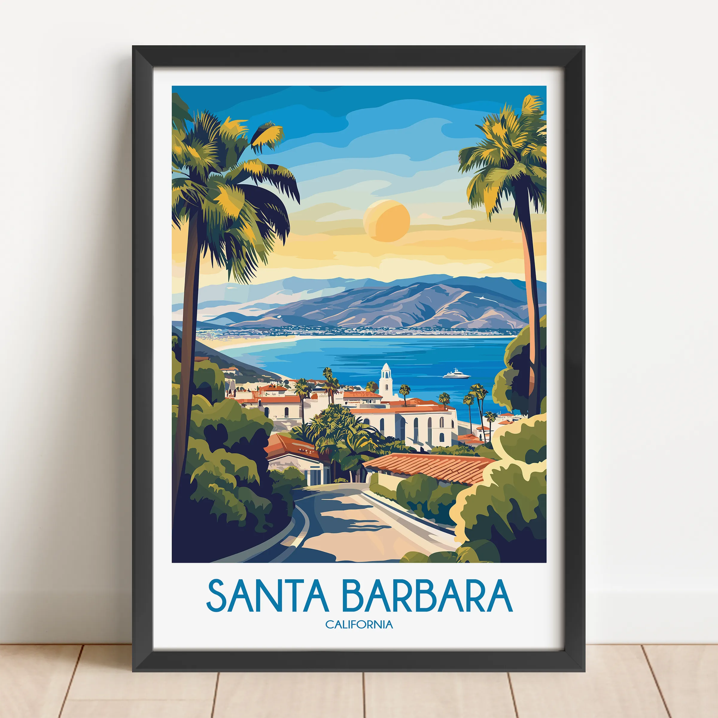 Santa Barbara Scenic Landscape Art