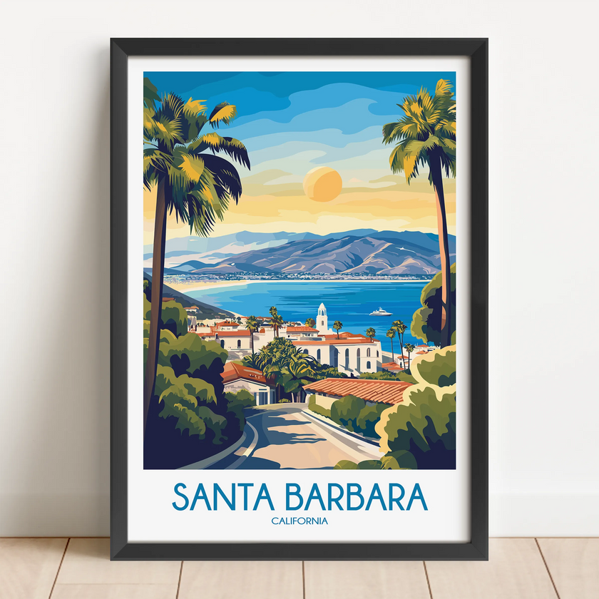 Santa Barbara Scenic Landscape Art