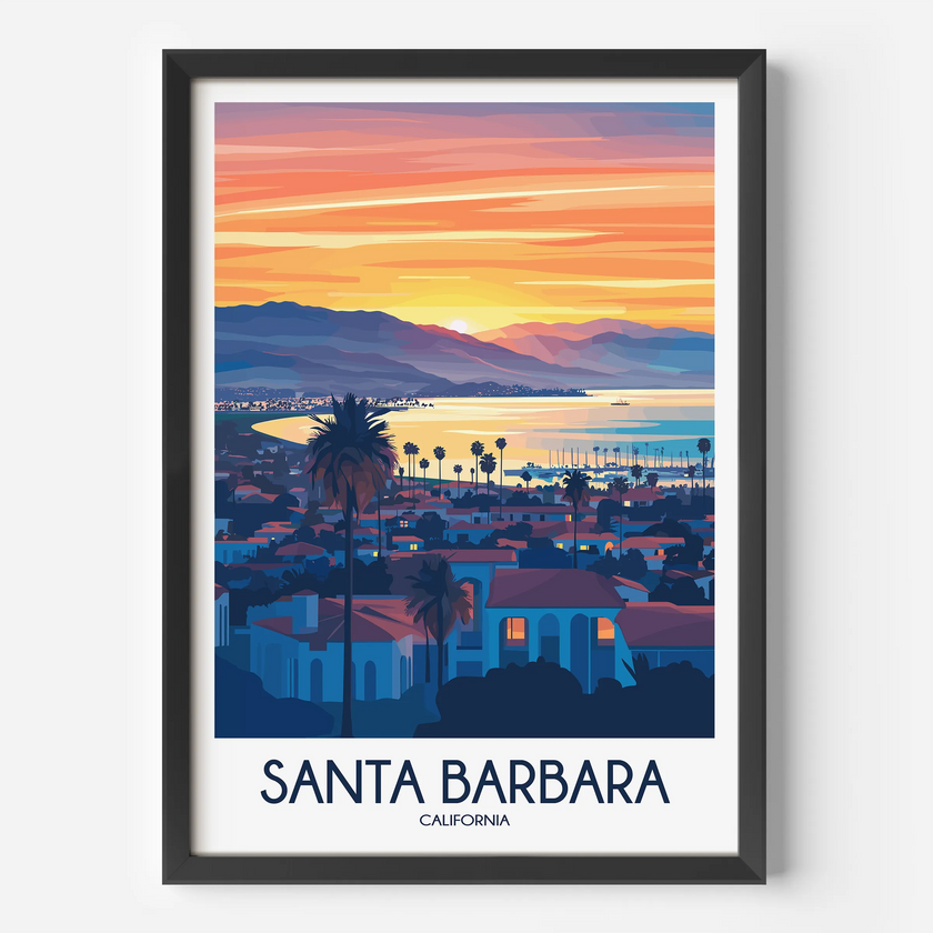 Santa Barbara Scenic Landscape Art