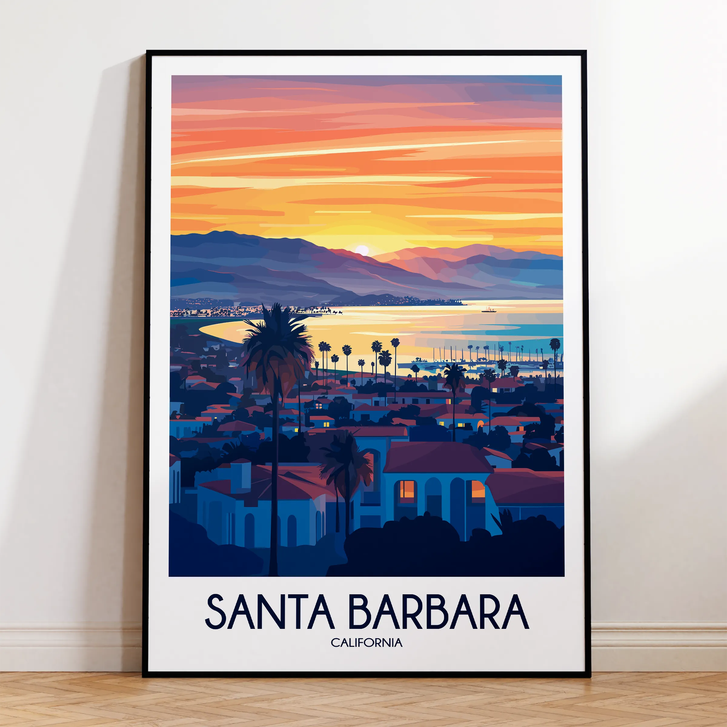 Santa Barbara Travel Memory Gift