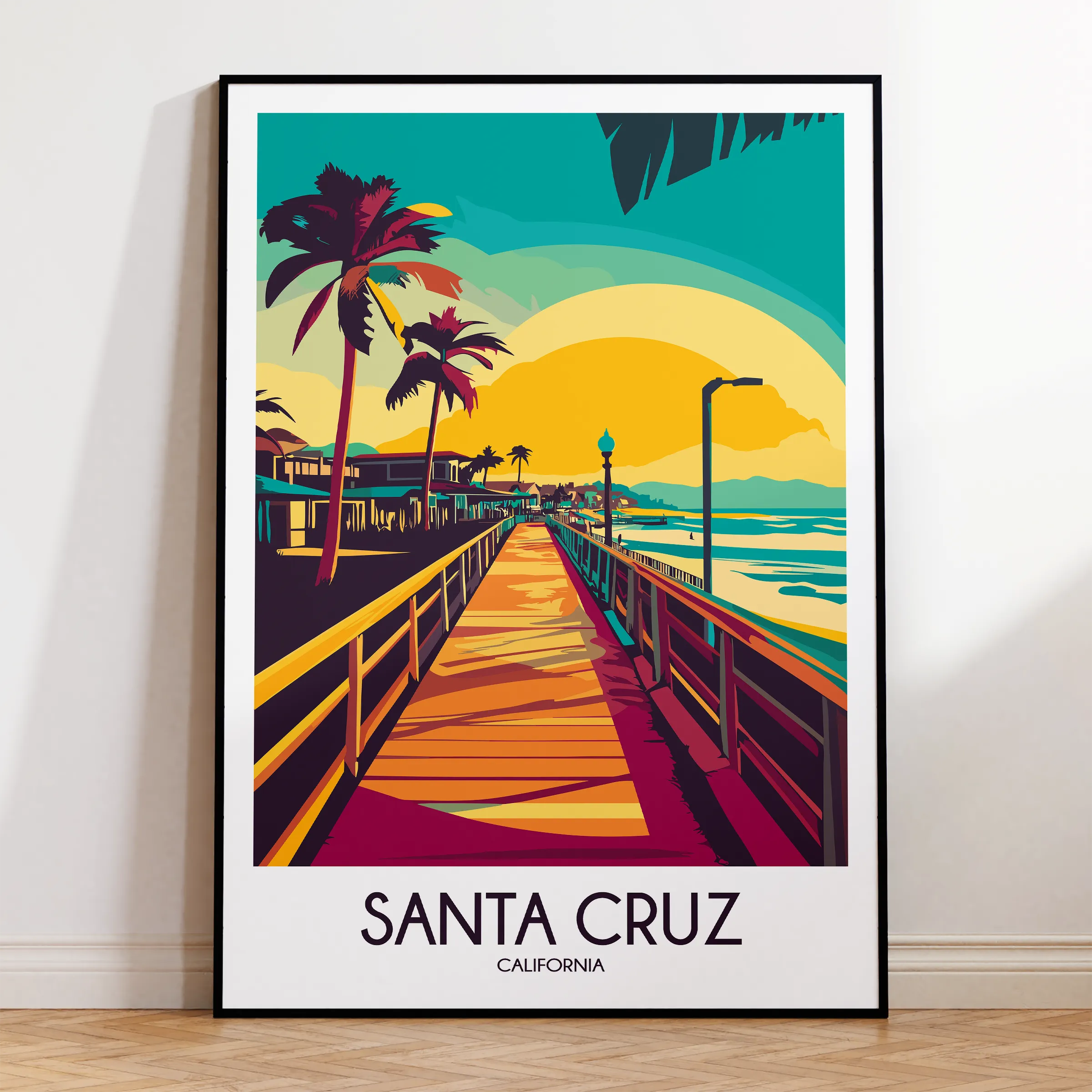 Santa Cruz Gallery Quality Print