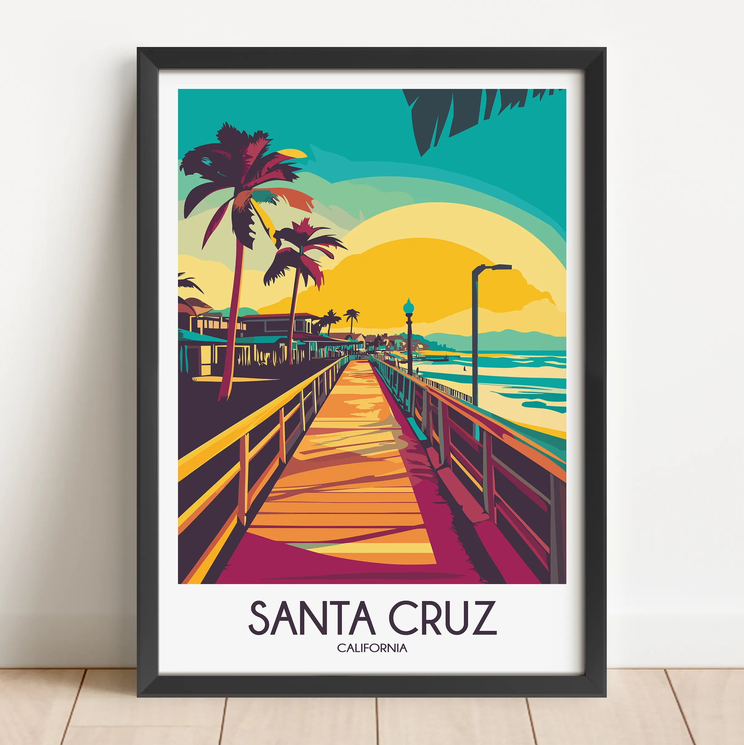 Santa Cruz Home Office Decor