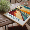 Santa Cruz Minimalist Wall Art
