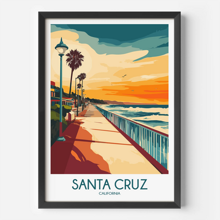 Santa Cruz Scenic Landscape Art