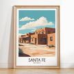 Santa Fe Destination Art Gift