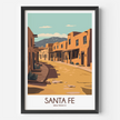Santa Fe Destination Art Gift