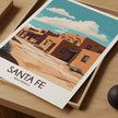 Santa Fe Home Office Decor