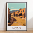 Santa Fe Home Office Decor