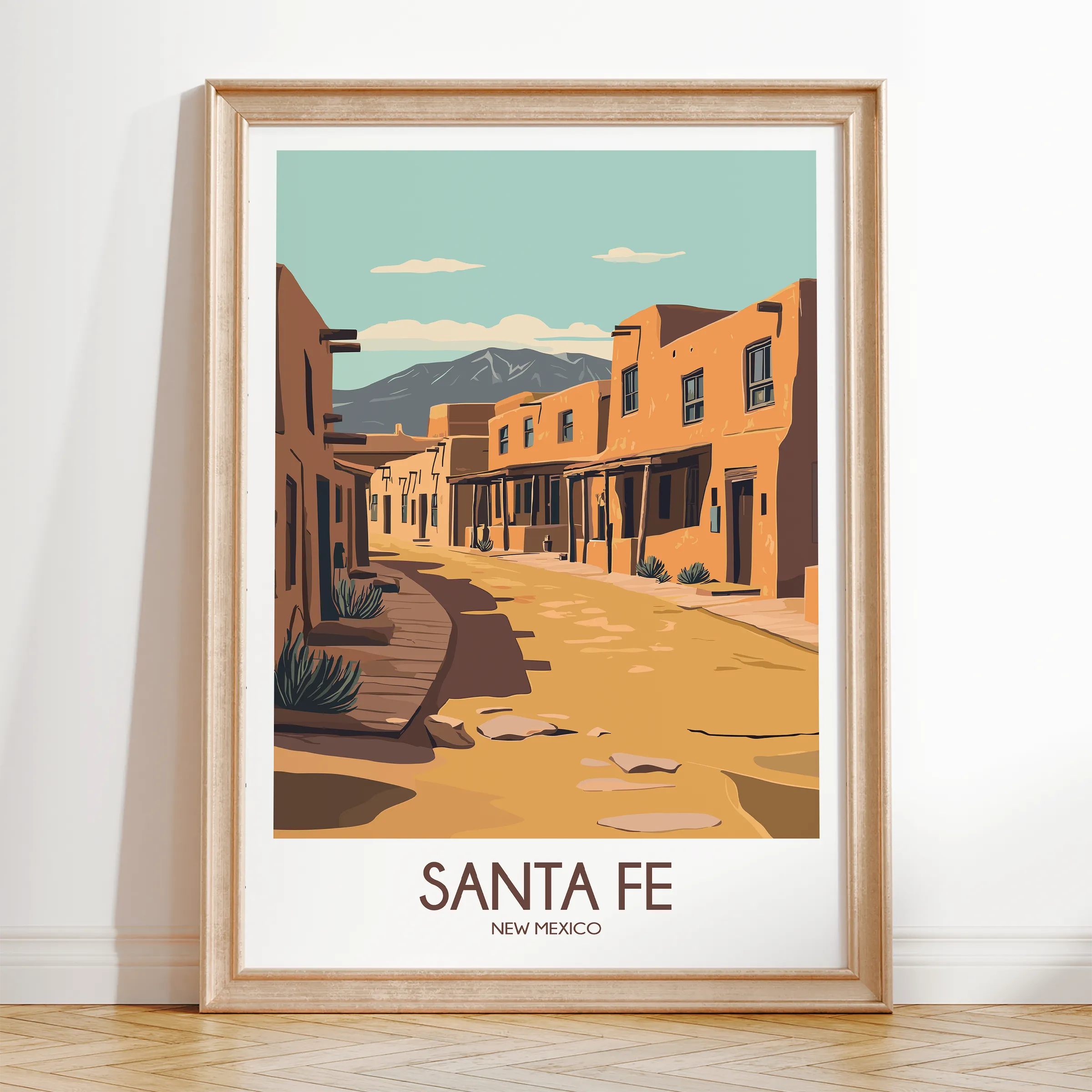 Santa Fe Scenic Landscape Art