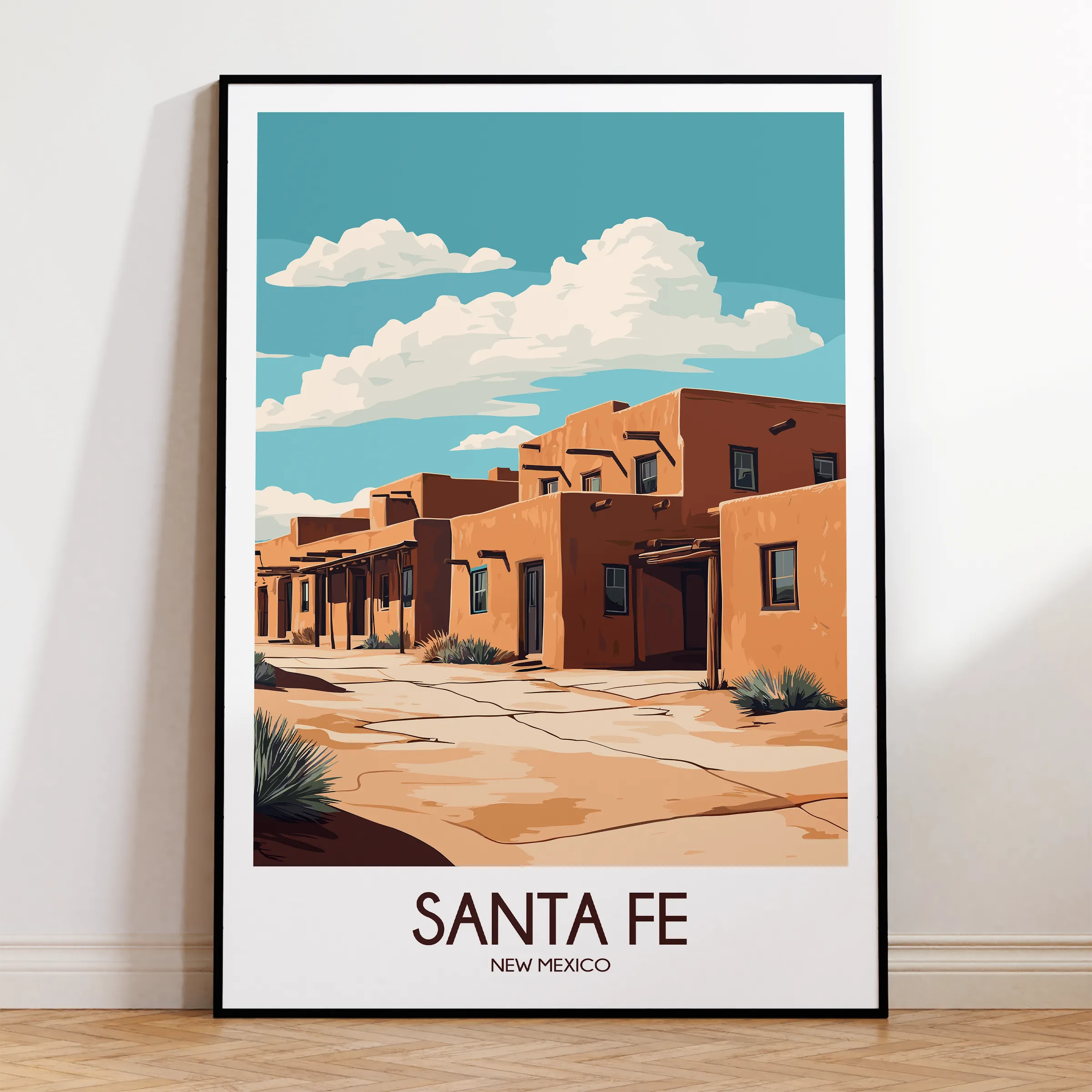 Santa Fe Scenic Landscape Art