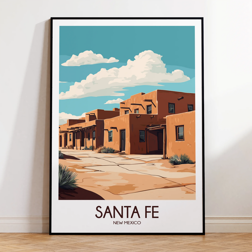 Santa Fe Scenic Landscape Art