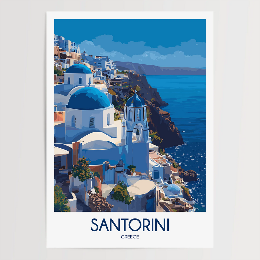 Santorini Gallery Quality Print
