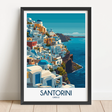 Santorini Home Office Decor
