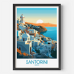 Santorini Home Office Decor